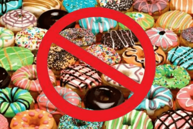 No sweets!